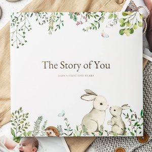 Ziri & Zane Gender Neutral 5 year Baby Book